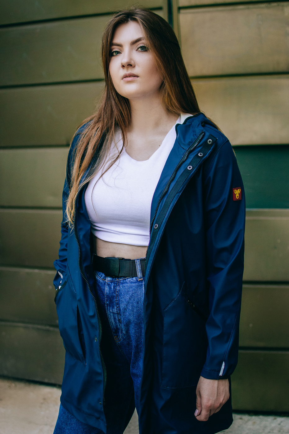 Плашч жаночы LSTR Dark Blue