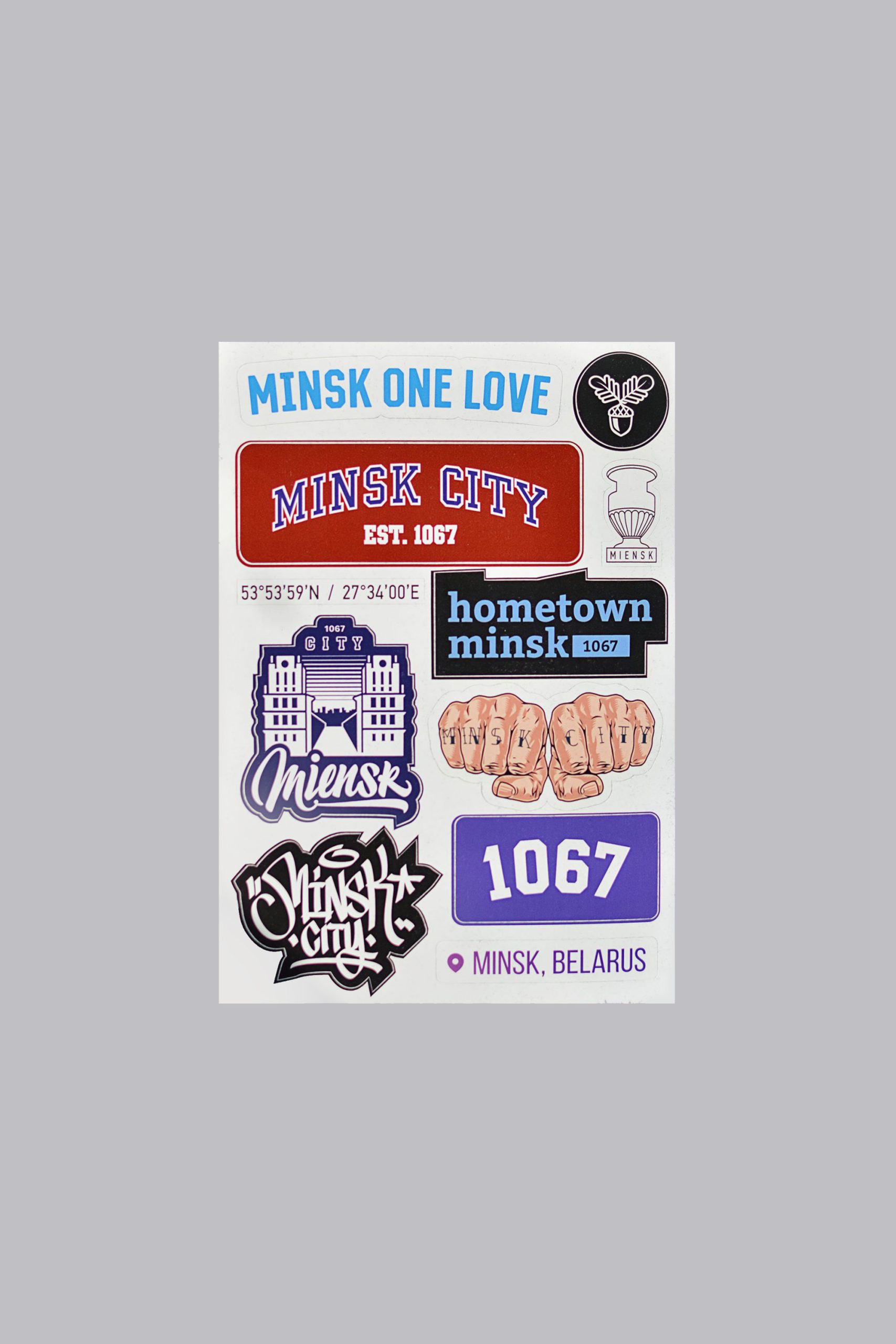 Стыкерпак Minsk City