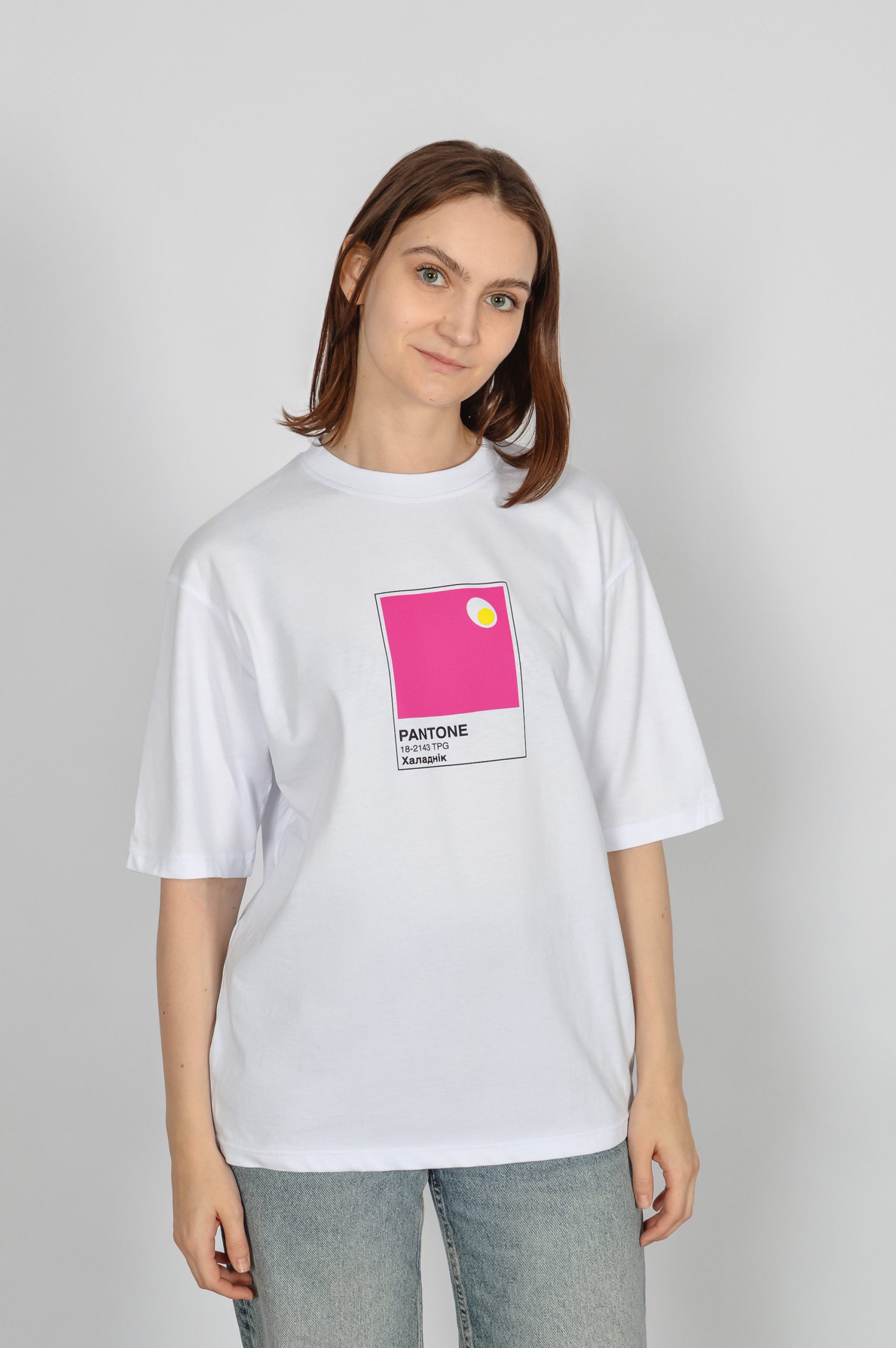 Цішотка Унісэкс «Pantone. Халаднік» Белая