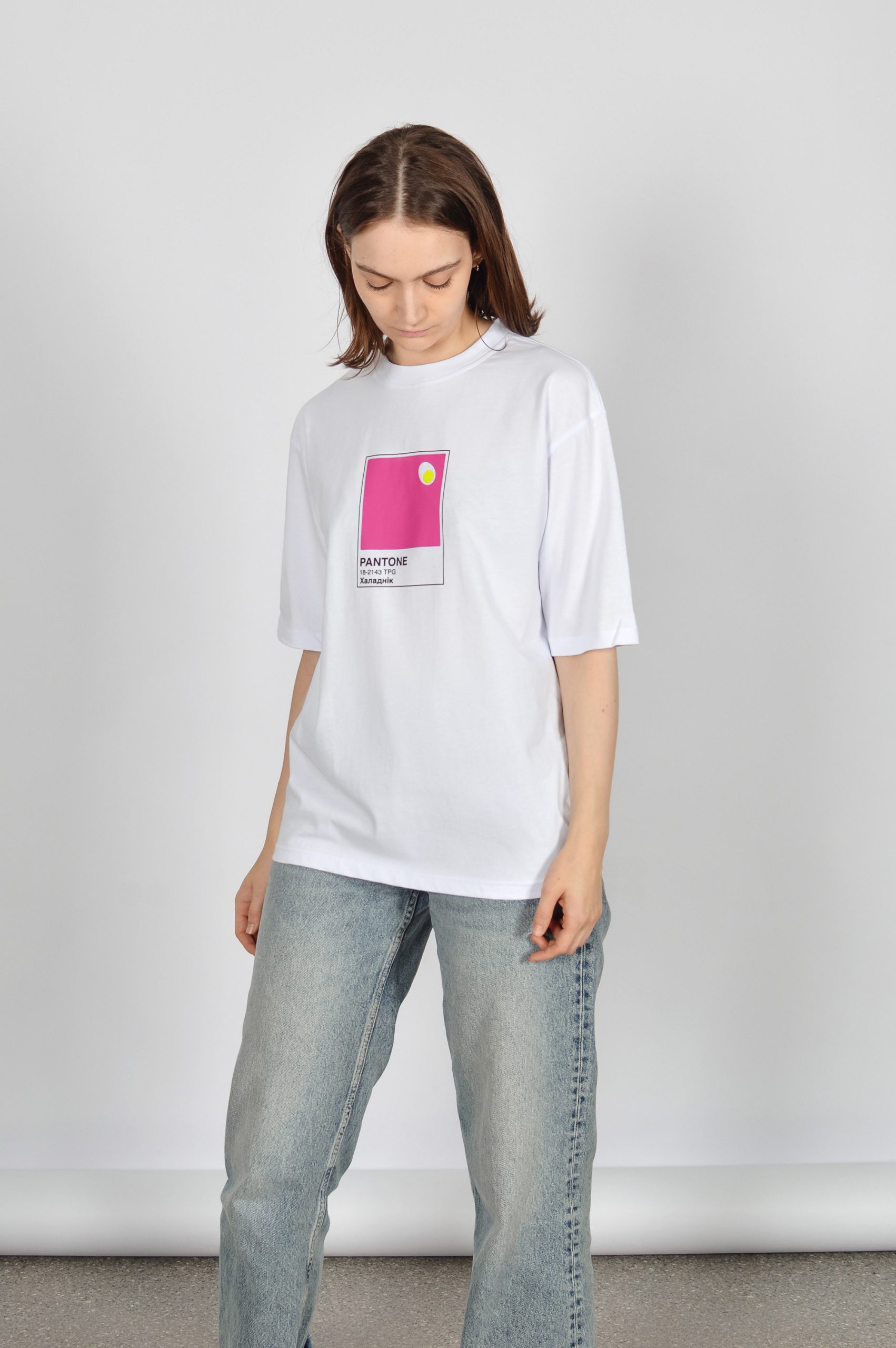 Цішотка Унісэкс «Pantone. Халаднік» Белая
