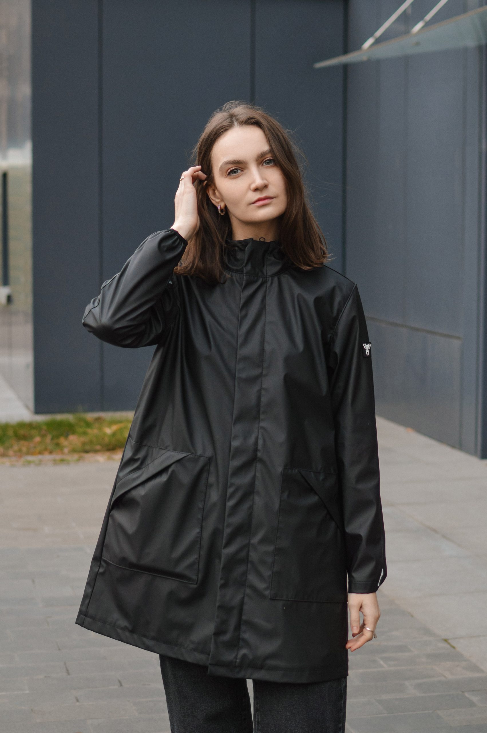 Плашч жаночы LSTR Black