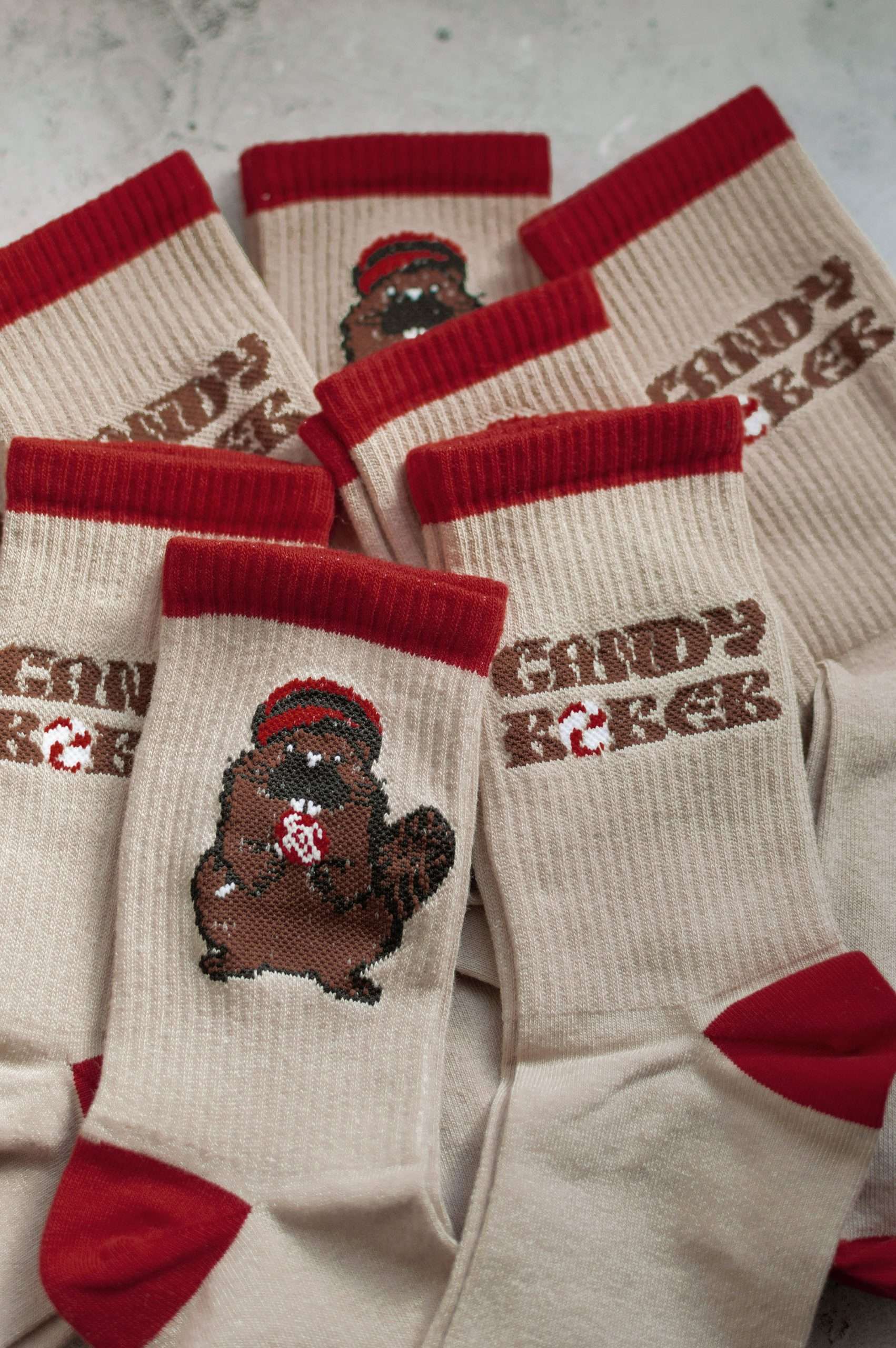Шкарпэткі «Candy bober»