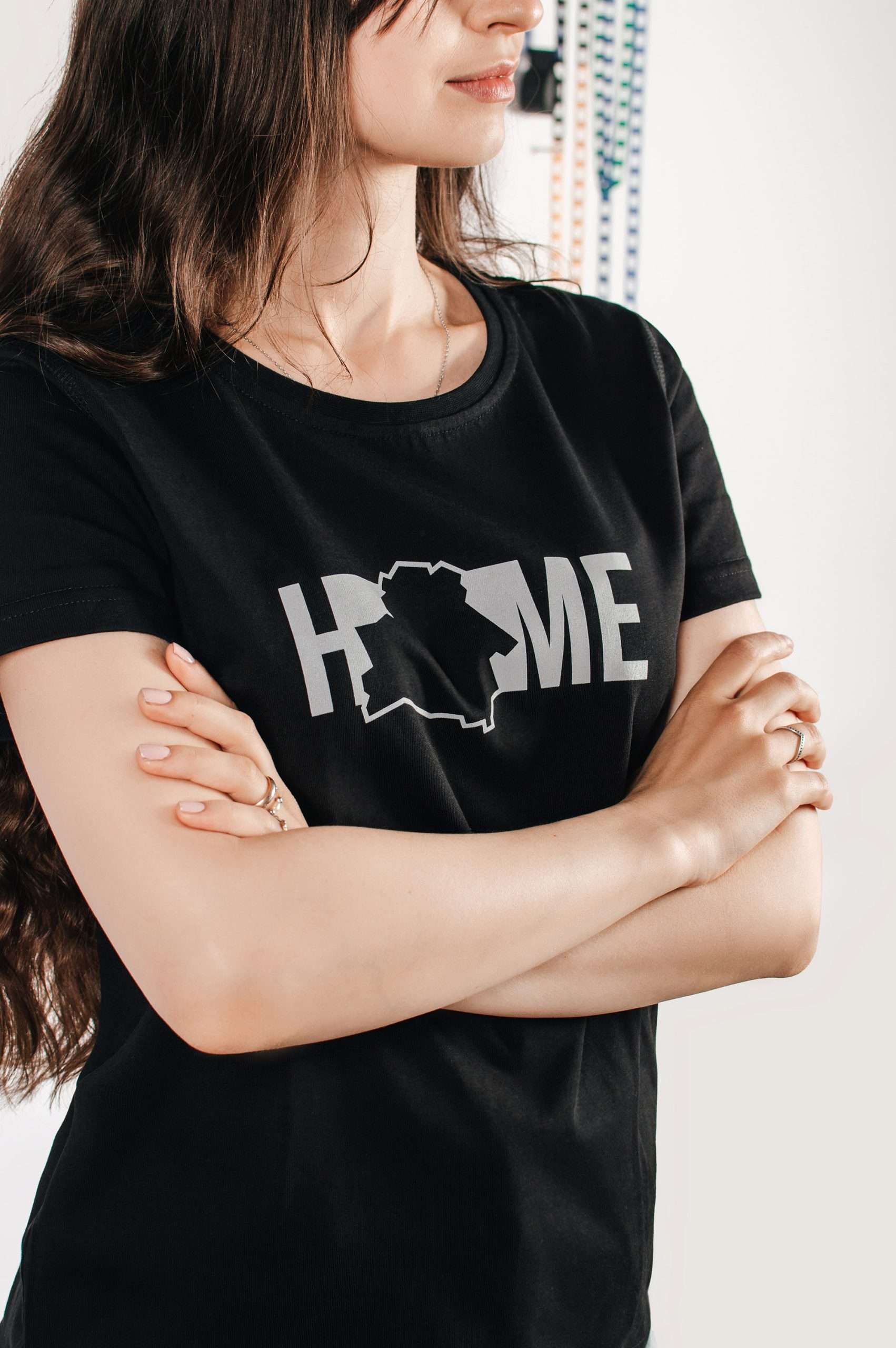 Цішотка жаночая «HOME» Чорная