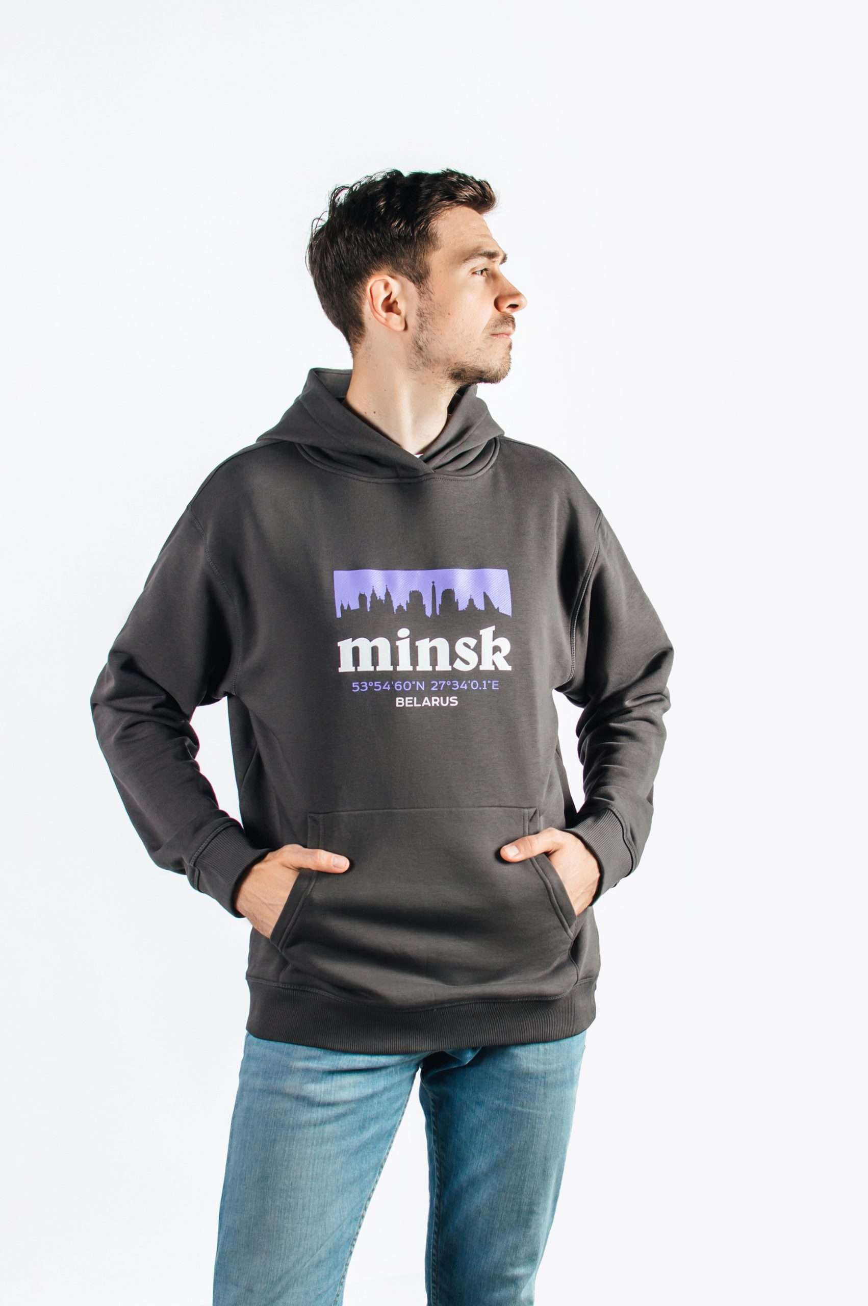 Худзі «City series. Minsk» Цёмна-шэры